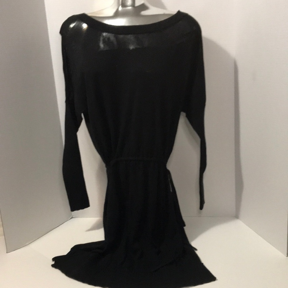 Victoria’s Secret Knit dress with mesh shoulder panels and cinch waist
